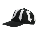 Handcrafted black cap by Teodice Stockholm