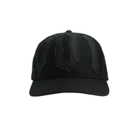 Handcrafted black cap by Teodice Stockholm