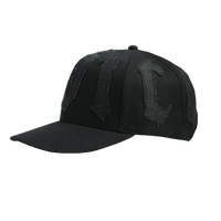 Handcrafted black cap by Teodice Stockholm