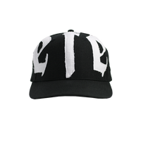 Handcrafted black cap by Teodice Stockholm