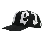Handcrafted black cap by Teodice Stockholm