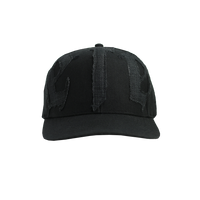 Handcrafted black cap by Teodice Stockholm